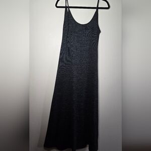 Dark Grey Low Back Maxi Dress